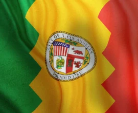 California Los Angeles Flag