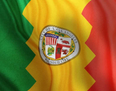 California Los Angeles Flag
