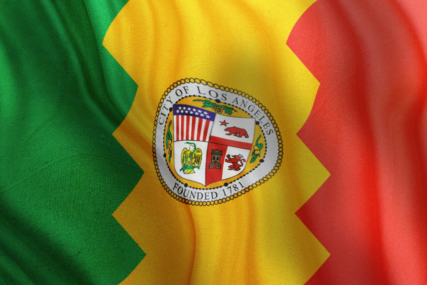 California Los Angeles Flag
